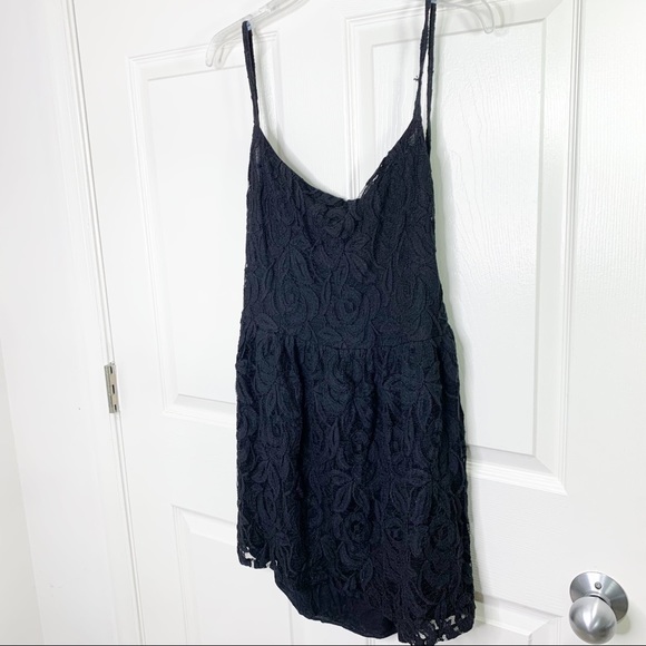 Planet Blue Blu Moon Lace Park Backless Mini Drss - Picture 5 of 10